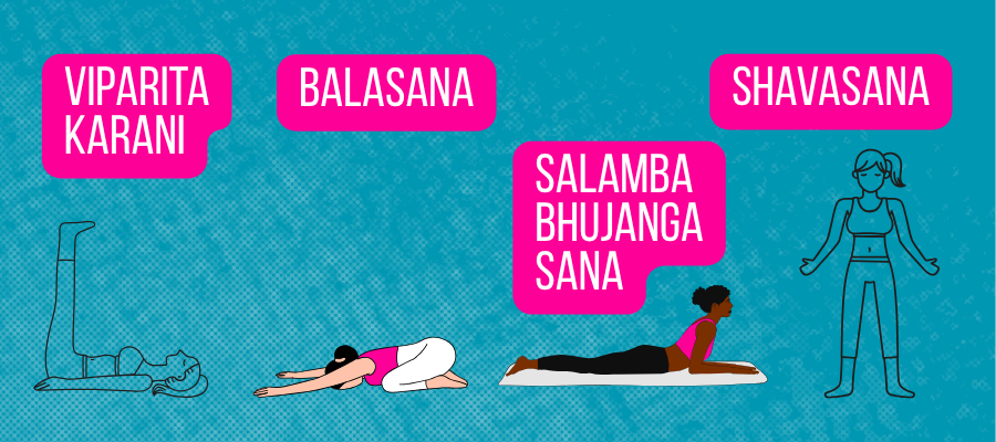 4 Yogaübungen für einen besseren Schlaf